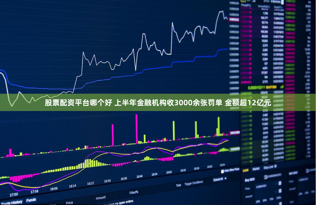 股票配资平台哪个好 上半年金融机构收3000余张罚单 金额超12亿元